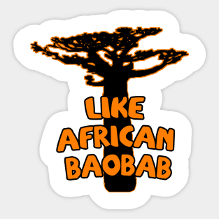 Baobab Sticker